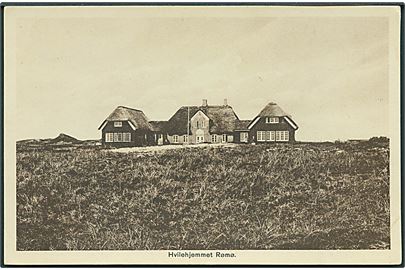 Hvilehjemmet Harneby, Rømø. Johs. Timm no. Z 4376 31.