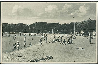 Badestrand ved Christiansminde, Svendborg. Stenders, Svendborg no. 471. 