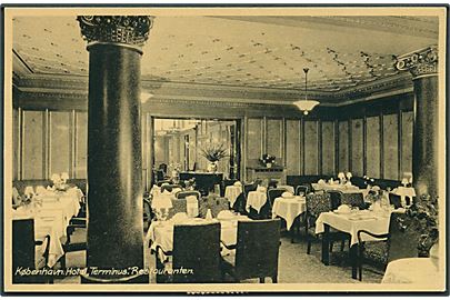 Hotel Terminus Restauranten i København. Stenders no. 88689.