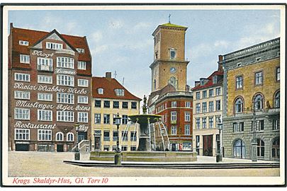 Krogs Skaldyr-Hus, Gl. Torv 10 i København. Alex Vincents no. 34804.