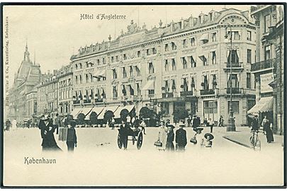 Hotel d'Angleterre i København. Budtz Müller & Co. u/no.