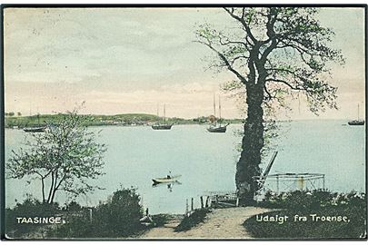 Udsigt fra Troense, Taasinge. Stenders no. 11114.