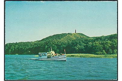 Udsigt mod Himmelbjerget, Silkeborg. Dansk Papirvare u/no. 