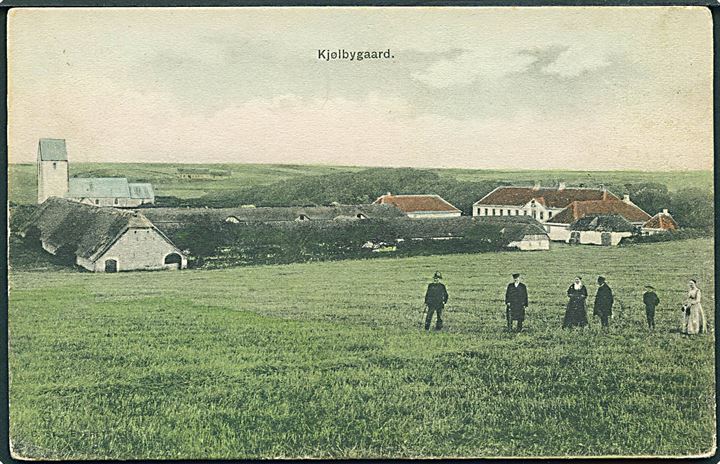 Kjølbygaard ved Thisted. Stenders no. 4076. 