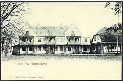 Humlebæk Kro. K. Nielsen no. 104012.