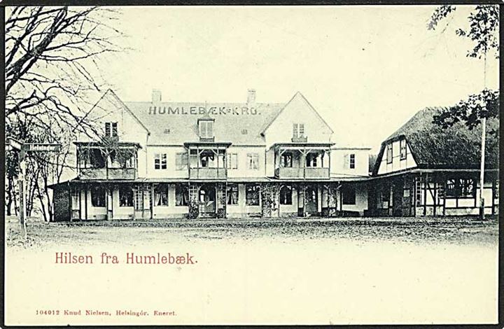 Humlebæk Kro. K. Nielsen no. 104012.