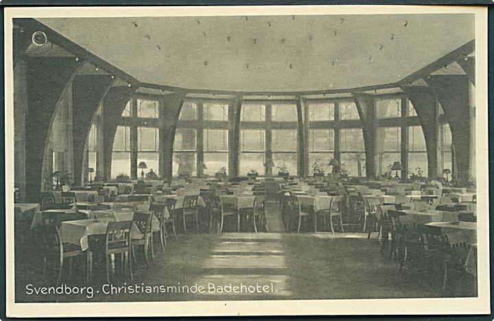 Christiansminde Badehotel i Svendborg. Stenders no. 419.