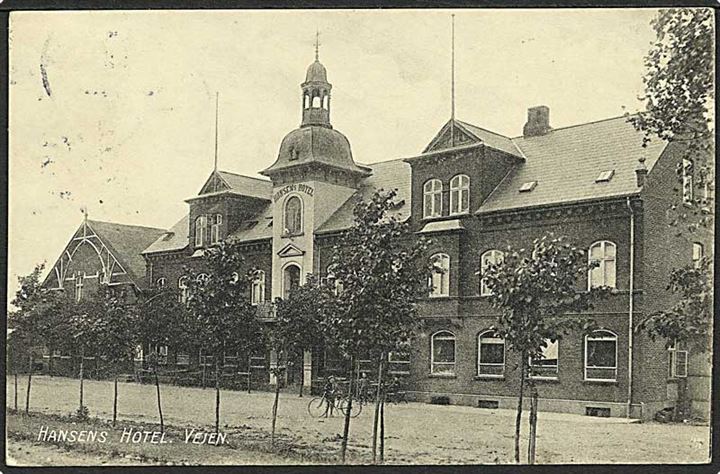 Hansens Hotel i Vejen. V. Grunnert no. 132612