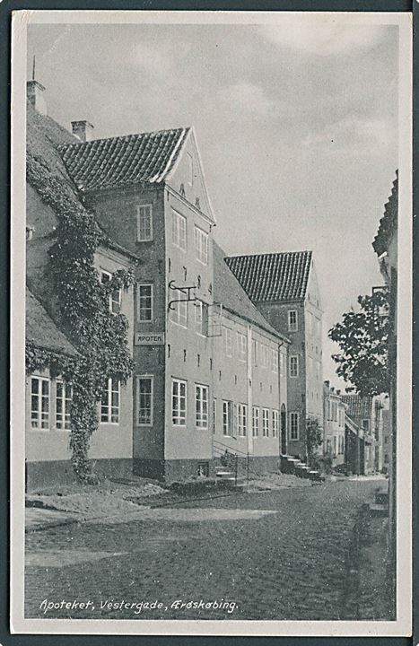 Ærøskøbing, Apoteket i Vestergade. Stenders no. 78646.