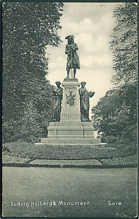 Ludvig Holbergs Monument, Sorø. U/no. 