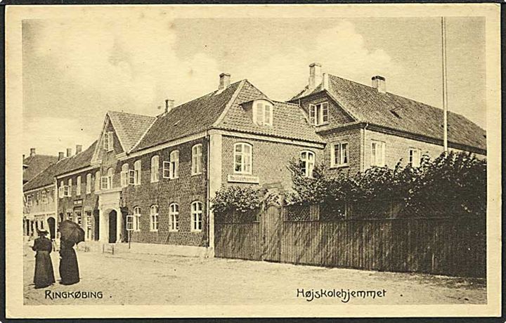 Højskolehjemmet i Ringkøbing. Stenders no. 8362.