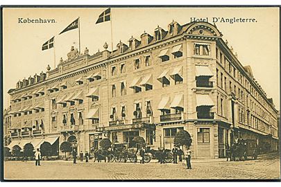 Hotel d'Angleterre i København. V. M. K. no. 557. 