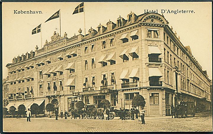 Hotel d'Angleterre i København. V. M. K. no. 557. 