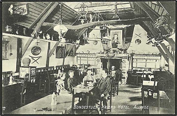 Bondestuen paa Højers Hotel i Allinge. F. Sørensen no.50812.