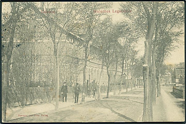 Mulernes Legatskole i Odense. Varehus Carl Friis Forlag u/no. 