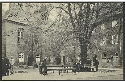 København. Studenter i Regensgaarden. Stenders No. 883.