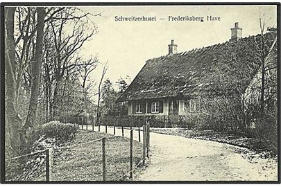 Schweizerhuset i Frederiberg Have. Sk. B. & Kf. no. 2834.