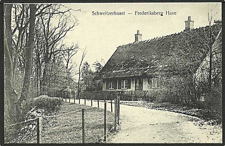 Schweizerhuset i Frederiberg Have. Sk. B. & Kf. no. 2834.