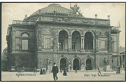 Det Kgl. Theater i København. Stenders no. 6103. 