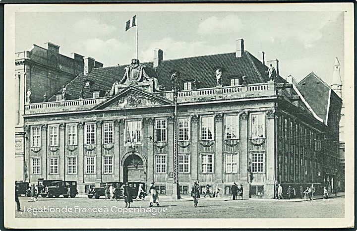 Lègationde France à Copenhague. U/no. 