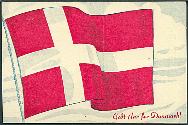 Godt Aar for Danmark! Utgives till förmån för danska flyktingar i Sverige. Industri Tryck u/no. 