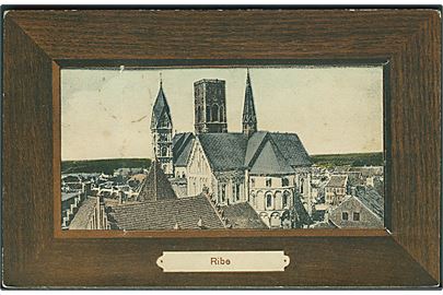 Ribe Domkirke. Minus indlagt foto. Chr. L. Grottrup u/no. 