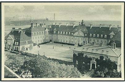 Søværnets Kaserne. Stenders, Marinepostkort serie H nr. 63.