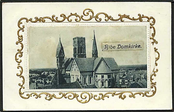 Ribe Domkirke med billedmappe. H. Benzon u/no.