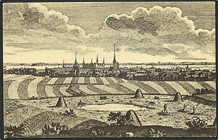 Helsingør i gamle dage. W. & M. no. 1754.