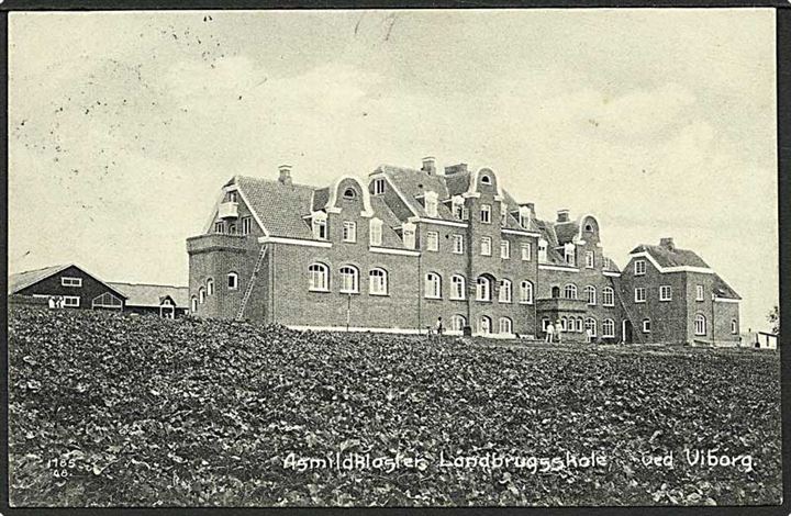 Asmildkloster Landbrugsskole ved Viborg. V. Christensen u/no.