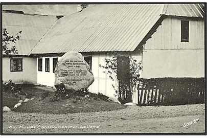 Kaj Munk's barndomhjem i Maribo. Stenders Maribo no. 180.